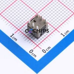 PS-6824DVA-6PN <b>Push</b> <b>Button</b> <b>Switch</b> Through hole Component (THT) <b>Switch</b> No Lock Rectangle Plunger 500mA 24V - Product Image 2
