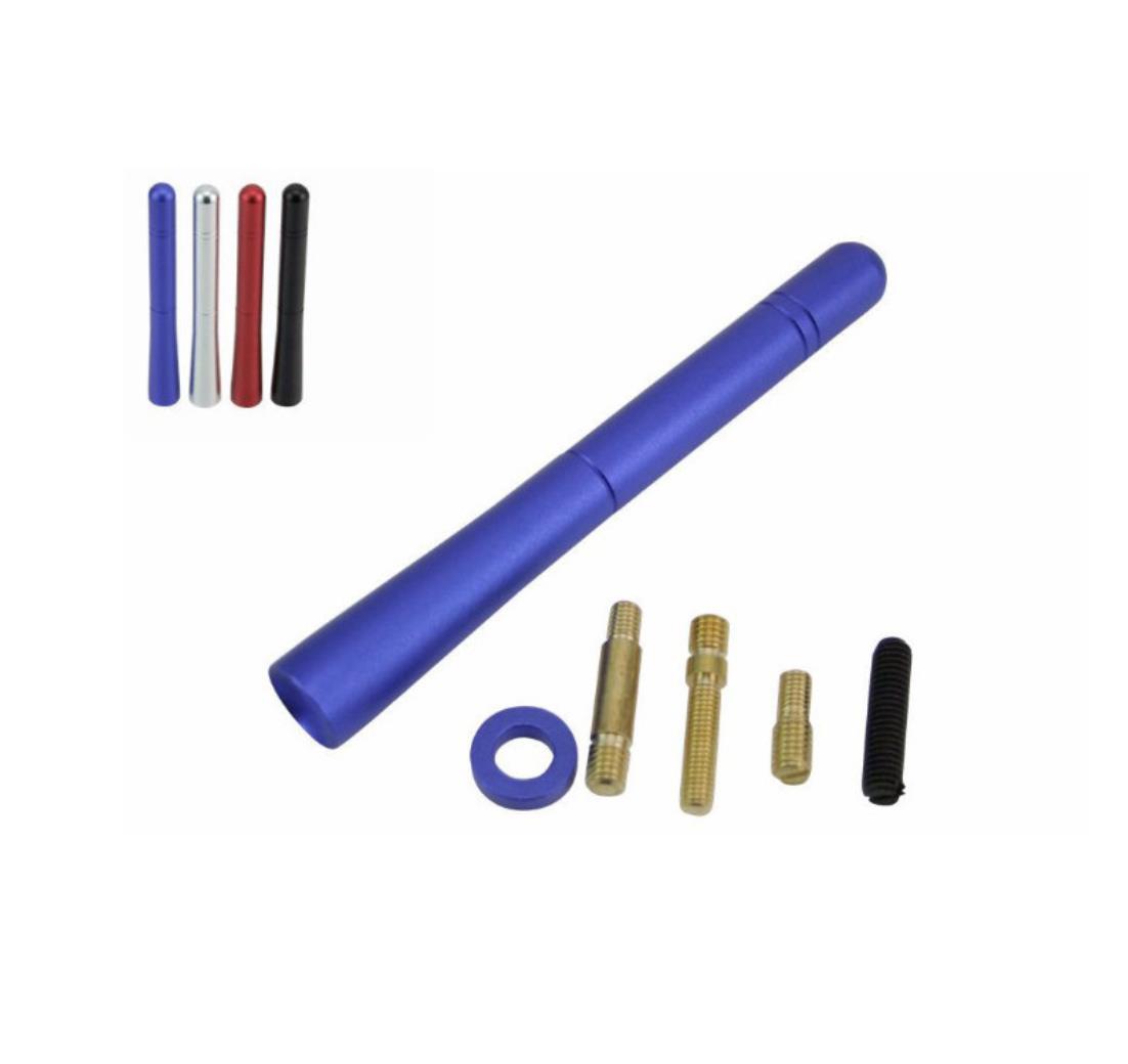 Универсальная 12 см удочка для гоночного автомобиля Atuo, короткая радиоантенна из углеродного волокна для Citroen Opel Astra Skoda Corolla, Стайлинг автомобиля