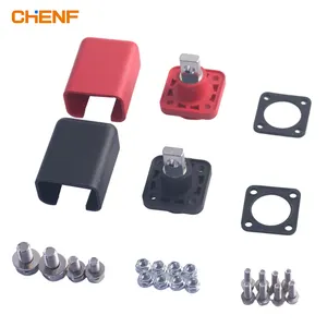 New Energy Vehicle Photovoltaic Connector Battery Terminal 300A Through Wall Terminal With Energy Storage Capacity