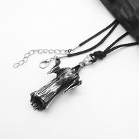 Pendentif Dark Soul Reaper Vintage Personnalisé en Acier Inoxydable Étanche, Bijoux de Mode Raffinés, Colliers pour Hommes, Vente en Gros
