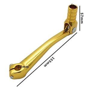 Levier de changement de vitesse jaune pliable pour Honda XR50 CRF50 XR <span class=keywords><strong>CRF</strong></span> 50cc 70cc <span class=keywords><strong>90cc</strong></span> 110cc 125cc - Product Image 2