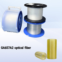 Customizable G657A2 Bare Fiber Fiber Bend Resistant G657A2 Bare Fiber Low Drag Thin Tether Cable for Small UAV Optical Fiber