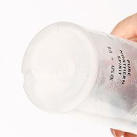 Bouteille d'alcool en verre personnalisée de 750 ml Bouteille de vodka ronde avec logo imprimé givré 75cl 750 ml 1 l Bouteilles en verre de vodka d'alcool de spiritueux