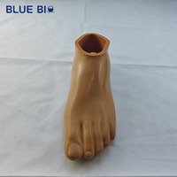Prothèse de membre inférieur naturelle et confortable améliorant l'apparence, couvre-prothèse esthétique en fibre de carbone