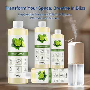 Aceite de Fragancia de Limón Fresco para Uso Industrial en Detergentes, Jabones, Lavandería, Perfumes y Velas, Suministro a Granel de Fábrica - Product Image 3