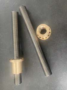 برغي رصاص شبه منحرف توريد المصنع TR25 _ برغي رصاص بطول مخصص للحركة الخطية - Product Image 3