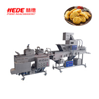 Machine à paner les crevettes frites, ligne de production de panure et de trempage, en acier inoxydable 304, motorisée, de qualité commerciale supérieure