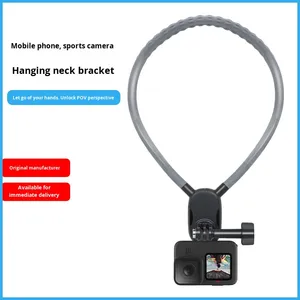 Soporte de Silicona para Cámara Deportiva, Soporte para Colgar del Cuello para Teléfono Móvil, para <span class=keywords><strong>iPhone</strong></span>, GoPro Hero 13, DJI <span class=keywords><strong>Osmo</strong></span> Action 6, Insta360 - Product Image 6
