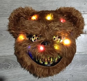 <span class=keywords><strong>Masque</strong></span> de <span class=keywords><strong>lapin</strong></span> effrayant Halloween LED effrayant <span class=keywords><strong>lapin</strong></span> sanglant lueur dans le noir <span class=keywords><strong>Masque</strong></span> de tueur d'<span class=keywords><strong>horreur</strong></span> Carnaval Effrayant <span class=keywords><strong>Masque</strong></span> de tête d'animal en peluche - Product Image 2