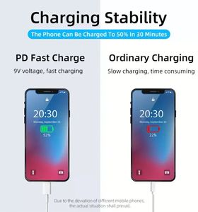 Ready to Ship Customize 1M 2M 20w PD Usb C to Usb C Fast <b>Charging</b> Charger Data <b>Cable</b> for Phone 16/15/14/13 Fast Charger Cord - Product Image 6