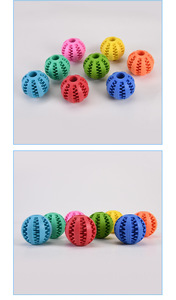 High Quality Oem Odm Tough Durable Pet Dog Chew Ball Toy Teeth Cleaning Toys for Aggressive Chewing Dogs - Product Image 4