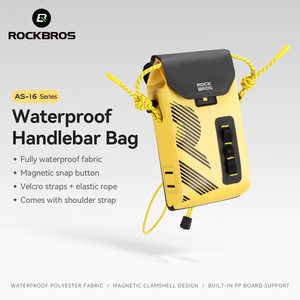<span class=keywords><strong>Bolsa</strong></span> Impermeable para <span class=keywords><strong>Manillar</strong></span> de Bicicleta ROCKBROS - <span class=keywords><strong>Bolsa</strong></span> para Tubo Superior y Sillín para Bicicletas de Carretera/MTB/<span class=keywords><strong>Gravel</strong></span>/Plegables - Product Image 1