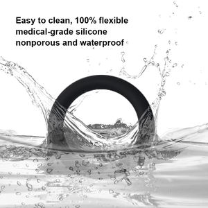 Sexbay Özelleştirilebilir Tıbbi Silikon Penis Halkası Erkek Geliştirme İçin - Daha Uzun Gecikme %100 Su Geçirmez Özelleştirilebilir Renkler - Product Image 5