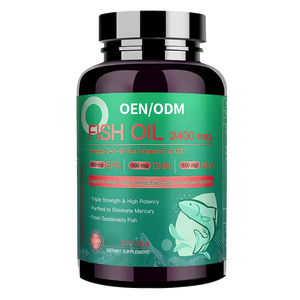 כמוסות שמן דגים אומגה <span class=keywords><strong>3</strong></span> רכות 3600 מ\\\"ג EPA DHA לשימוש מבוגרים, חיי מדף 36 חודשים, תוסף תזונה מיצרן OEM/ODM אומגה <span class=keywords><strong>3</strong></span> - Product Image 1