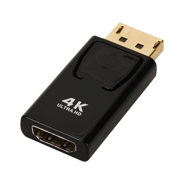 4K 30Hz UHD DisplayPort to HDMI Adapter Male to Female  DP to hdmi Adapter Converter with Audio Benfei for Lenovo Dell HP