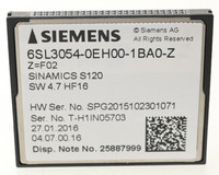 Licencia de Software 6SL3054-0EH00-1BA0-Z 6SL30540EH001BA0Z S120 F02 para PLC