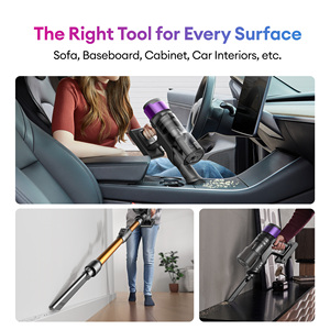 <span class=keywords><strong>Aspirateur</strong></span> sans fil <span class=keywords><strong>Ultenic</strong></span> U20 en gros, écran tactile, brosse anti-emmêlement, filtre HEPA, capacité de poussière de 1,5 L pour les sols - Product Image 2