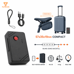 Localizzatore GPS Wireless Compatto 57x35x19mm per Bici e Valigie con Auto-Upload in Zone Cieche, Server Privato Integrato - Product Image 1