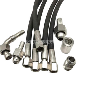 Tuyau haute pression Jiaer Dn13 en acier tressé et caoutchouc hydraulique pour machines de construction - Product Image 2