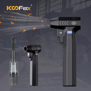 KooFex-Ventilateur KF-FB12 électrique super puissant pour l'extérieur, avec bande de puissance éolienne, lumière LED, moteur sans balais portable - Product Image 1