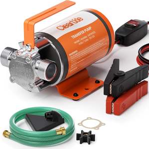 Cleartide 1/10HP 380GPH 12V DC Mini pompe <span class=keywords><strong>de</strong></span> transfert d'<span class=keywords><strong>eau</strong></span> Portable petite pompe à <span class=keywords><strong>eau</strong></span> utilitaire pour piscines baril <span class=keywords><strong>de</strong></span> <span class=keywords><strong>pluie</strong></span> RV - Product Image 1