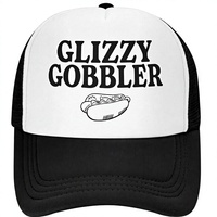 Casquettes de camionneur amusantes Glizzy Gobbler pour femmes avec humour pervers pour adultes - Maille réglable Crazy &amp;   Designs Inadaptés et Extravagants