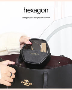 3 pièces de trousses de toilette transparentes imperméables en PU, pochettes de maquillage givrées - Product Image 2