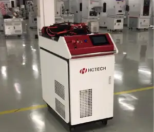 2022 hgtech cnc 500w1000w 1500w 2000w máquina de solda a laser da fibra de metal para o aço inoxidável