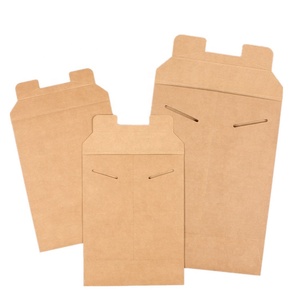 Sonder anfertigung nicht biegen starre A4 C4 C5 Karton Umschlag Zwart <span class=keywords><strong>Manilla</strong></span> Kraft Vintage braun Offsetdruck Umschläge mit Druck - Product Image 6