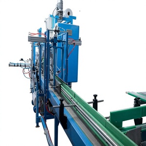 Machine de remplissage automatique de liquides à 6 buses pour bouteilles en plastique de 1L, application boissons, entraînement électrique, contrôle PLC, haute précision - Product Image 5
