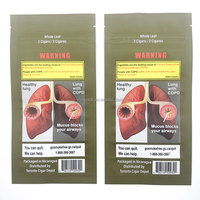 Sachet d'emballage personnalisé pour feuilles de tabac Grabba Blend Fronto, emballage refermable pour feuilles de cigare