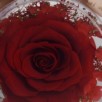 Ornement de Bouteille de Parfum Rose Éternelle, Longue Durée (3-5 Ans), Décoration Élégante pour la Maison, Coffret Cadeau Fête des Mères, Remise de Diplôme