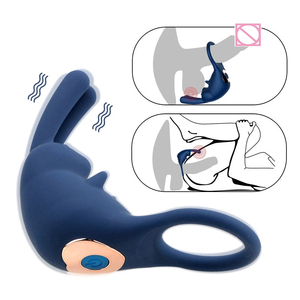Juguetes Sexuales 3 en 1, Vibrador Masturbador, Anillos Dobles para Pene, Estimuladores de Clítoris y Punto G, Juguetes Sexuales para Hombres y Mujeres - Product Image 2