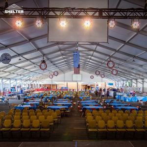 Rüzgar Geçirmez Lüks Büyük Camlı Düğün ve Parti Çadırı 500-1000 Kişilik Açık Hava Etkinlikleri İçin - Product Image 2