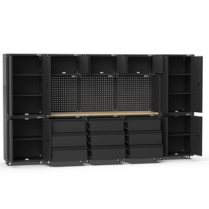 Kinbox 14pcs Garage <b>Cabinet</b> <b>Storage</b> Workbench <b>Tool</b> Cart <b>Tool</b> Trolley Workshop Metal <b>Cabinet</b> for Workshop 20CM14 Customized Cheap - Product Image 4