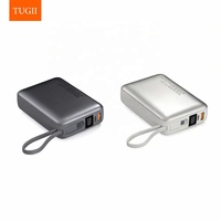 Batterie externe 45W 20000mAh à charge rapide avec ports USB-C et câble Type-C, pour ordinateurs portables et téléphones mobiles