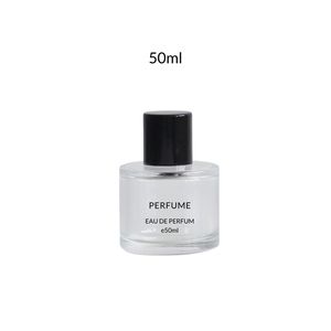 Bouteille de parfum en verre courte cylindrique de 50ml 100ml atomiseur rechargeable clair avec pulvérisateur d'argent - Product Image 5