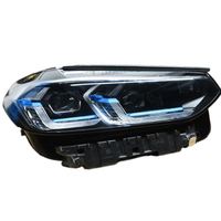 Conjunto de Faros LED Láser para BMW X3 G01 X4 G02, Sistema de Iluminación Automática