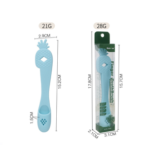 TikTok vendita calda 2023 nuovo arrivo Pet prodotti per la pulizia orale cura dentale gatto gel di silice spazzolino da denti per cane - Product Image 5