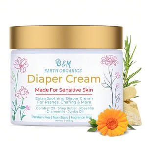 OEM özel etiket fabrika fiyat doğal bebek balsamı yatıştırıcı egzama kaşıntı Nappy bezi döküntü beyazlatma döküntü bebek egzama krem - Product Image 3