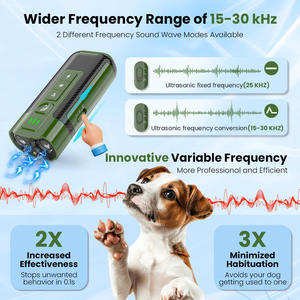 Répulsif à ultrasons <span class=keywords><strong>pour</strong></span> chiens à distance, dispositif anti-aboiement à choc électrique <span class=keywords><strong>pour</strong></span> l'autodéfense, produits d'entraînement et de gestion du comportement <span class=keywords><strong>pour</strong></span> animaux de compagnie en extérieur - Product Image 6