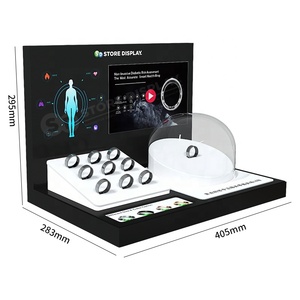 Exhibidor Acrílico Interactivo Personalizado para Mostrar Dispositivos Inteligentes, con Reproductor de Audio y Video LCD - Product Image 2