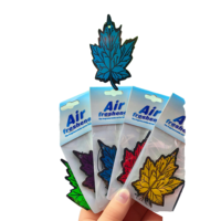 Diffuseur de parfum de voiture en papier de coton de luxe avec évaporation naturelle, parfum longue durée, design suspendu en forme d'arbre pour la fragrance