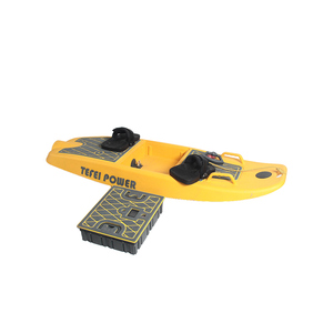 Planche de surf électrique tout-terrain 40 km/h pour lac et océan, jet board portable avec batterie amovible et coque en PE - Product Image 1