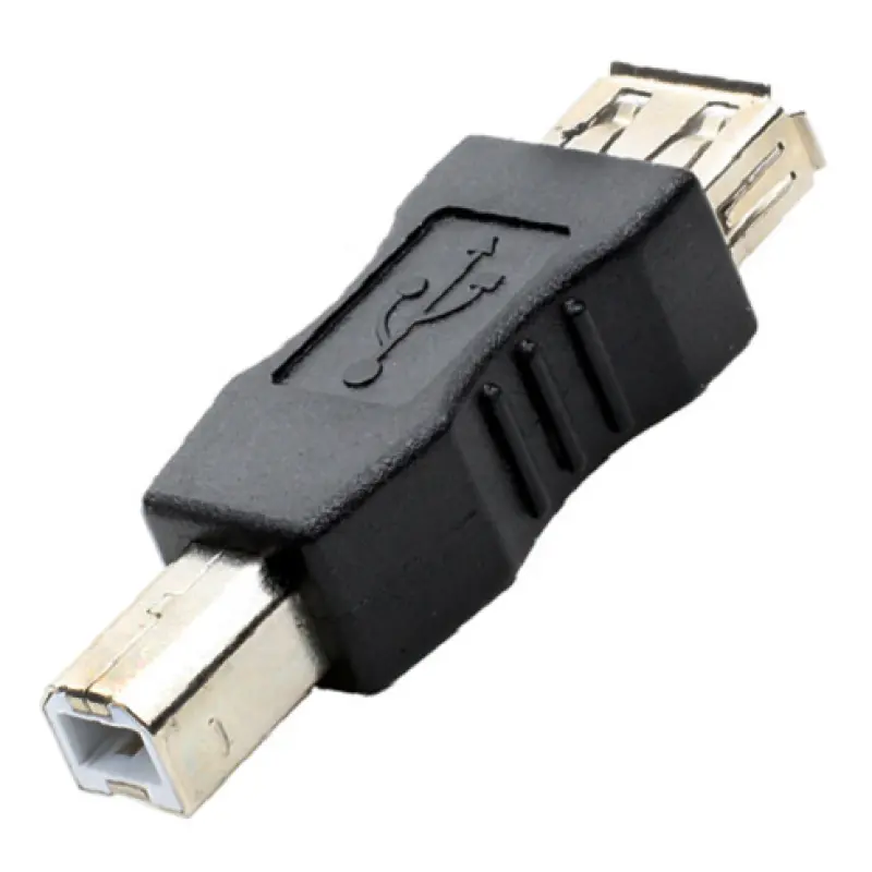 USB A Female to USB B Male Printer Adapter Converter