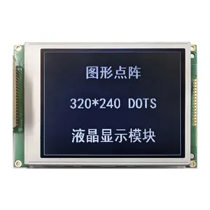 L240128A1-002DPH 240*128 FFSTN Modul LCD Grafis Transmisif Negatif Hitam