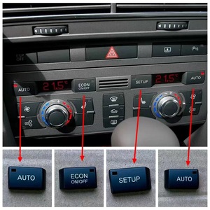 Conçues spécifiquement pour les boutons du panneau de climatisation A6LC6, les boutons de climatisation, les boutons de la console centrale multimédia. - Product Image 5