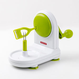 Éplucheur de fruits électrique commercial, machine efficace pour enlever la peau des fruits, en acier inoxydable de qualité alimentaire, pour pommes, oranges, citrons et légumes - Product Image 1
