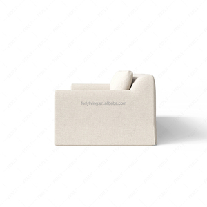 FERLY Set Divano Angolare a L con Bracciolo Sinistro, in Tessuto <span class=keywords><strong>Modena</strong></span>, con Braccioli a Binario e Rivestimento Sfoderabile, per un Comfort e un Supporto Lussuosi - Product Image 4