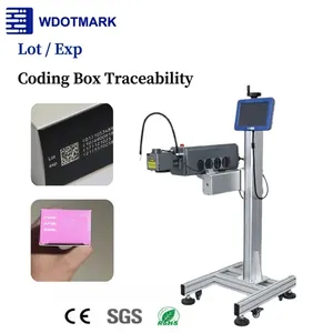 Smart Flying CO2 Laser Coding Machine, on-The-Fly Laser Marking Serialization, for Plastic Jars CPP Bags Laminates Food - Product Image 2